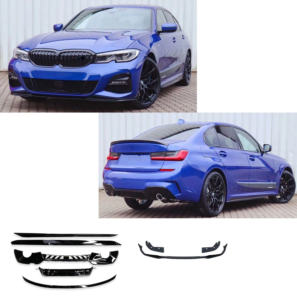 Комплект для тела G20 спойлер с диффузором передняя боковая юбка BMW 3 серии G21 M