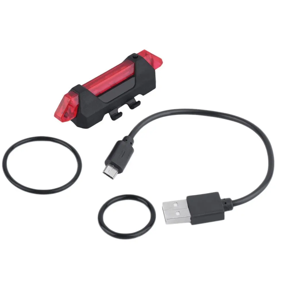 

Задний Фонарь велосипедный с зарядкой от USB, 4 режима