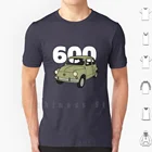 600 Зеленая (Темная) Футболка мужская хлопковая S - 6xl сиденье 600 сиденье 600 автомобиль Ретро семьсот автомобилей Испания Fiat