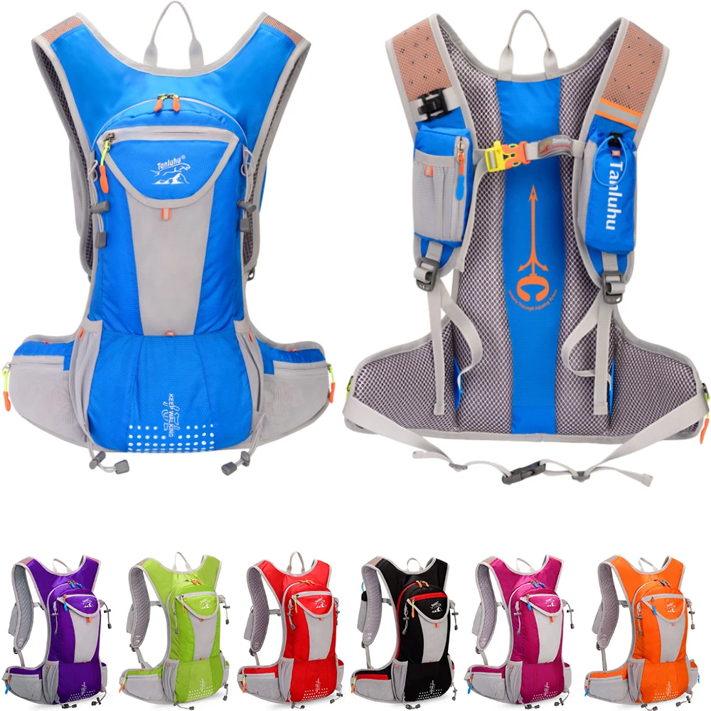 

Bike Cycling Backpack Running Hydration Water Bag Hiking Pack Mountain Climbing Knapsack Waterproof Bladder Rucksack Ultralight