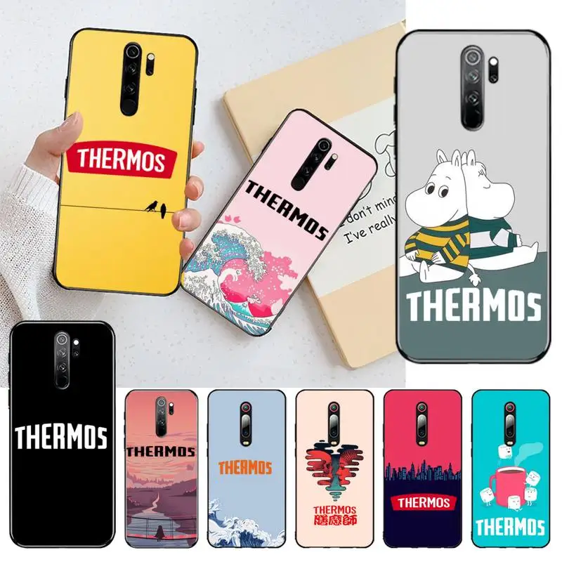 HUAGETOP термос чашка DIY чехол для телефона Redmi Note 9 8T 8A 7 6 6A Go Pro Max K20|Бамперы| |