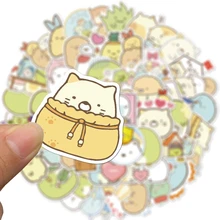 10/30/50PCS Cartoon Sumikko gurashi Cute Stickers Laptop DIY Skateboard Fridge Guitar Fridge Graffiti Sticker Decals Kid Toys