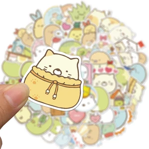 103050pcs cartoon sumikko gurashi cute stickers laptop diy skateboard fridge guitar fridge graffiti sticker decals kid toys free global shipping