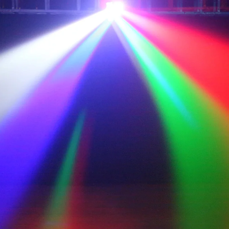 GP Dj свет 8 глаз led Паук RGBW движущаяся головка проектор DMX512 звуковая активация