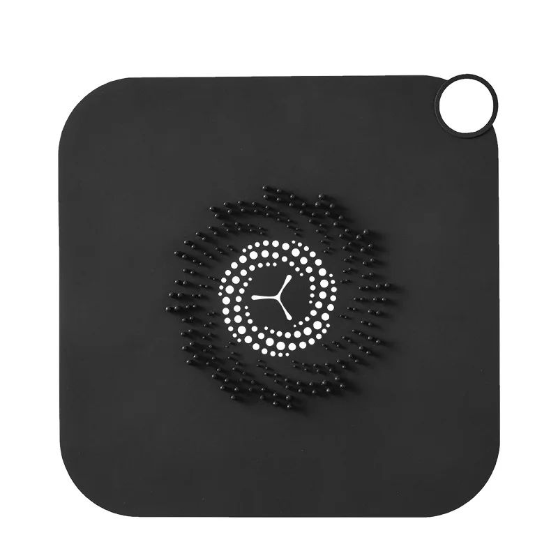 

Anti-blocking Floor Drain Mat Filter Screen Anti-hair Anti-blocking Toilet Sewage Anti-odour Bathroom Floor Drain Cover Strainer