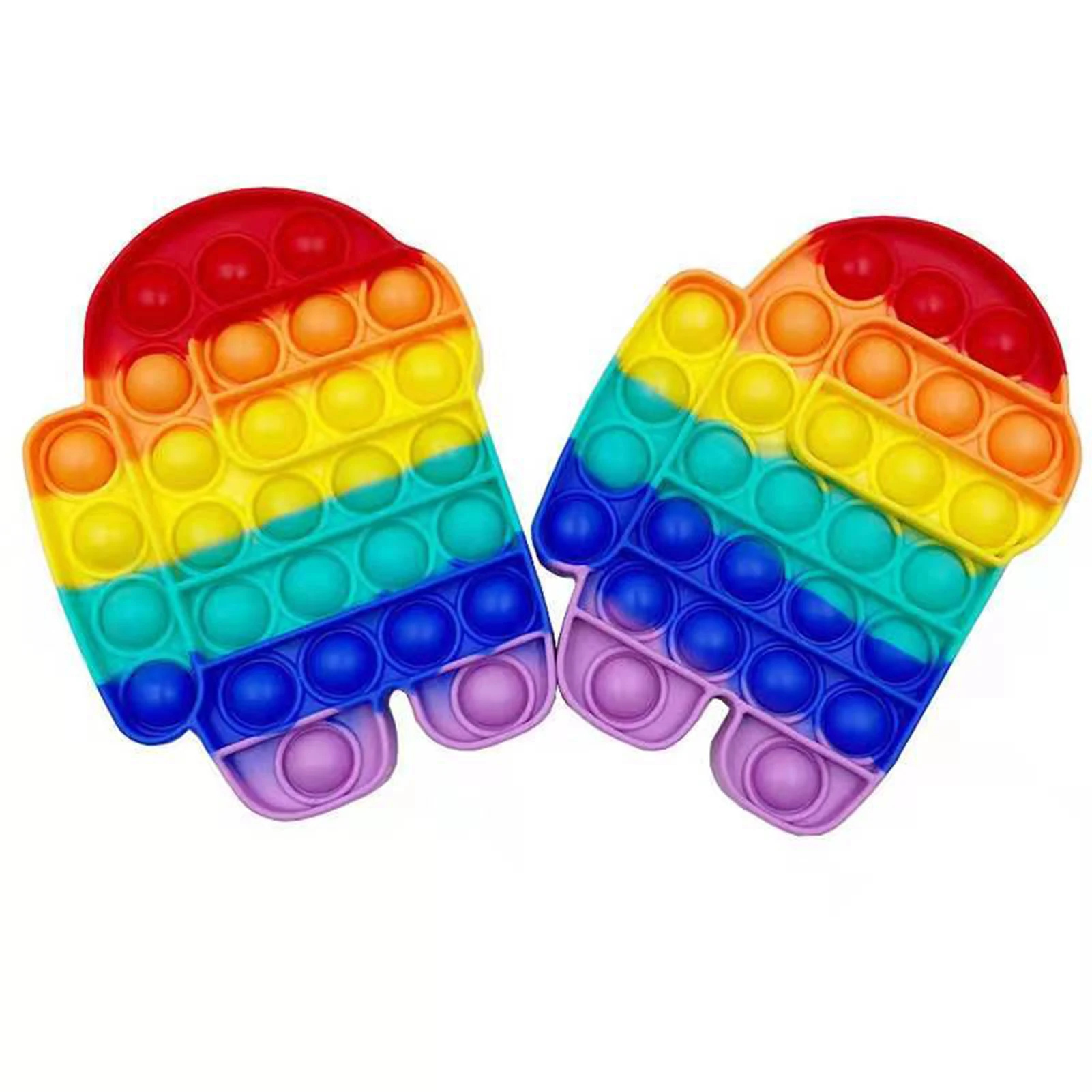 

Squeeze Bubble Sensory Toys Stress Reliever Hand Workout Toy Dimple Fidget Toy For Children Adult