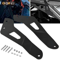 atv curved led light bar mounting bracket kit for bombardier can am maverick x3 2017 2018 2019 upper windshield roof accessories