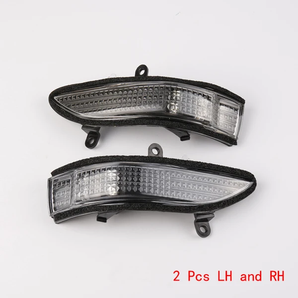 2 Pcs LH and RH Benekar указатель поворота бокового зеркала светильник лампа для Subaru Forester Outback Legacy Tribeca - Испускаемый цвет: 2 Pcs LH and RH