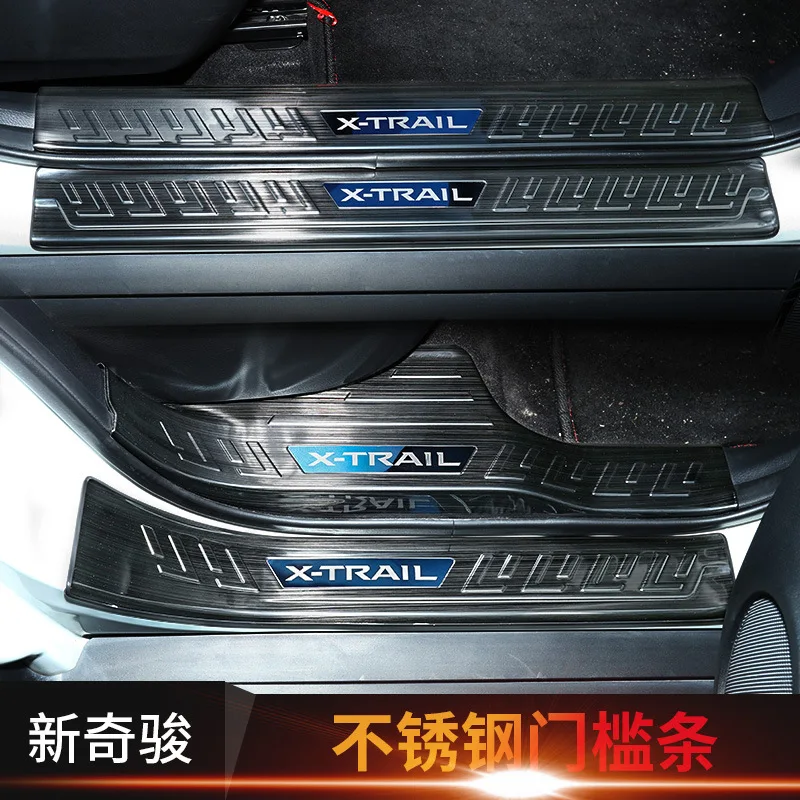 Высококачественные автомобильные наклейки из нержавеющей стали скребок для