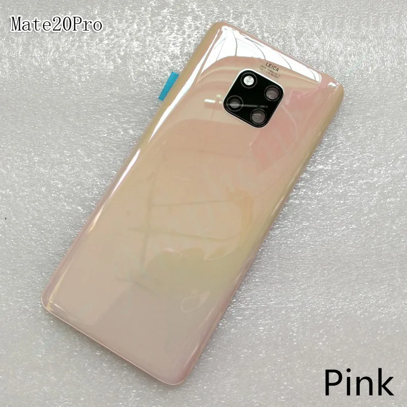 Оригинальная задняя крышка из закаленного стекла для Huawei Mate 20 Pro запасные части