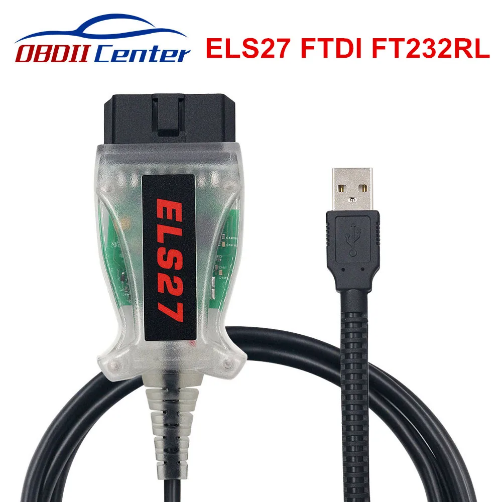 ELS27 Forscan USB диагностический сканер ELS 27 для Mazda OBD2 Диагностический кабель USB ELS27 FTDI чип ELS27 ELM327