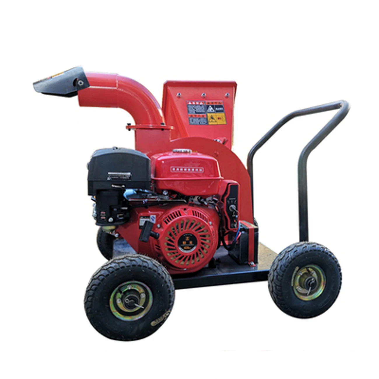 Mobile garden измельчитель дерева маленький листьев сада бензиновая древесная