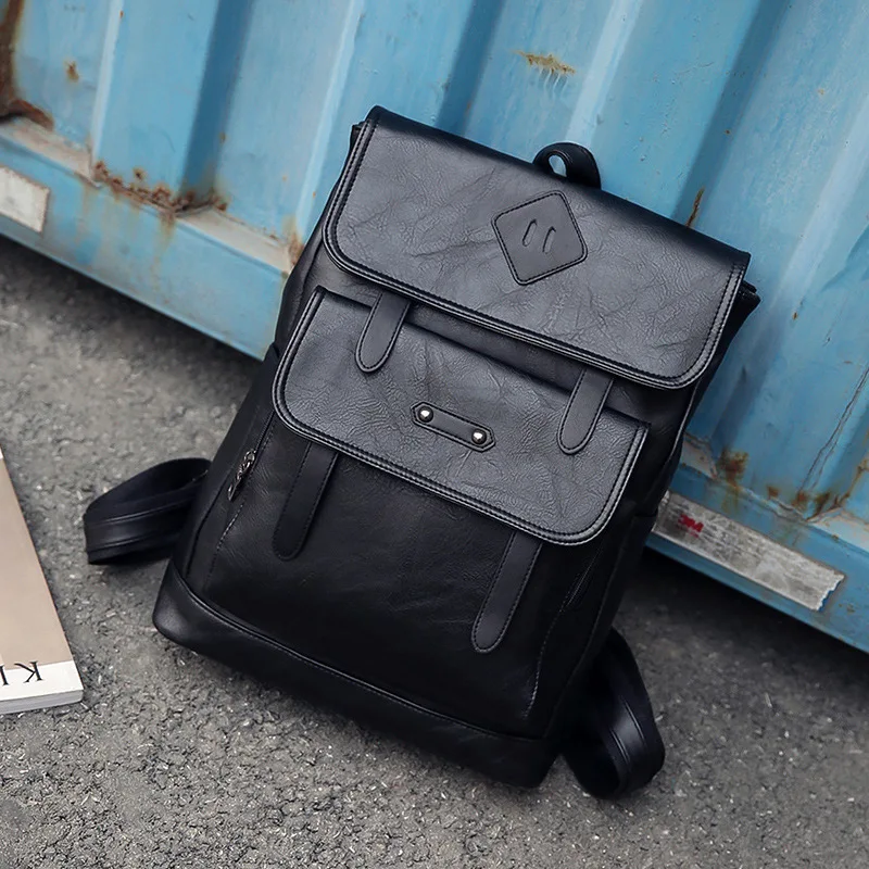 Рюкзак унисекс для ноутбука Macbook Air Pro 11 12 13 15 Xiaomi Lenovo PU рюкзак школьная сумка