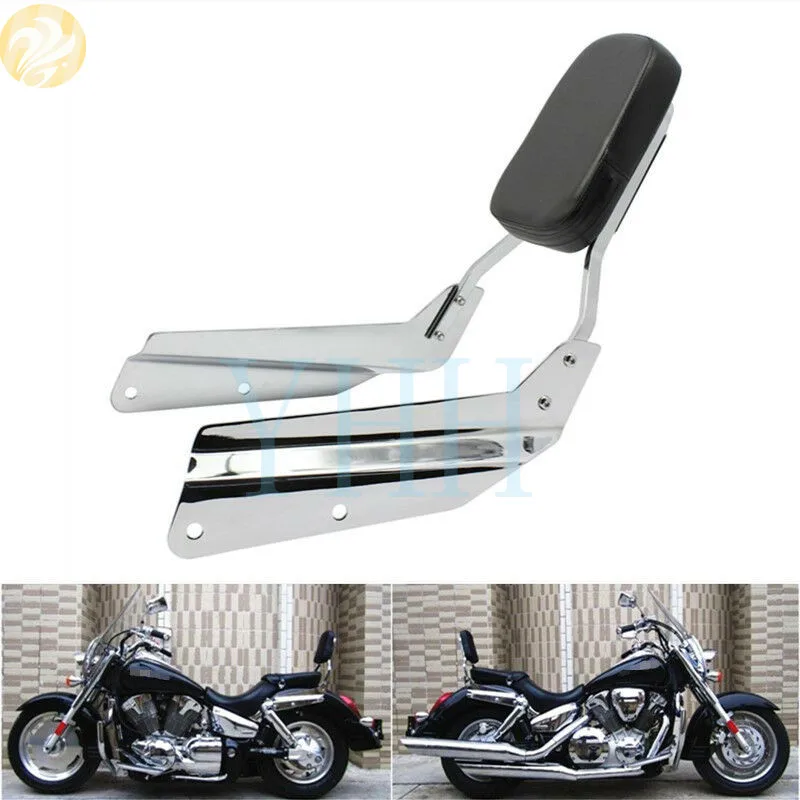 Новинка хромированная задняя спинка для мотоцикла подушка Honda VTX1300 VTX1800 C/R/T/N/F/S VTX