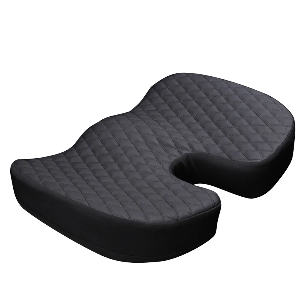 

Easy Clean Memory Foam Pu Leather Car Seat Cushion For Hip,Tailbone Pain Office Chair Cushions Coccyx For Lada Vesta DE4 X20