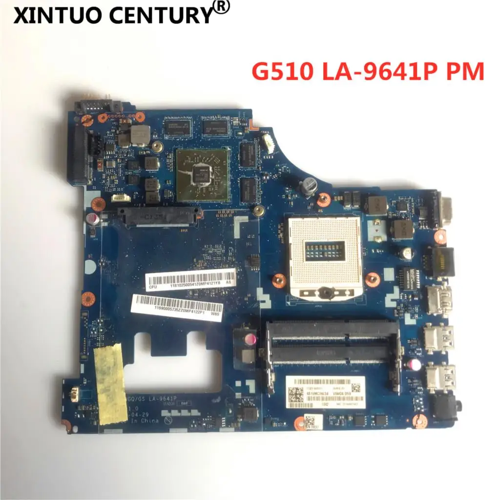 

LA-9641P laptop motherboard fit for Lenovo G510 motherboard VIWGQ/GS LA-9641P HM87 PGA947 DDR3L HD8750M 2GB 100% Fully tested