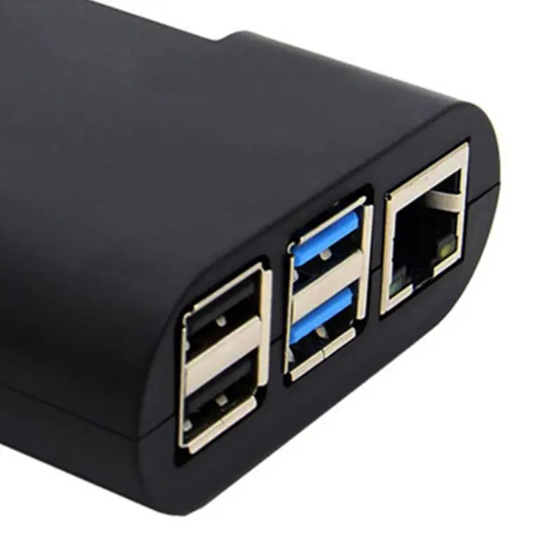 

Easy Installation ABS Plastic Case Protective Cover Shell Enclosure for Raspberry Pi 4 Model B Kit Accessories