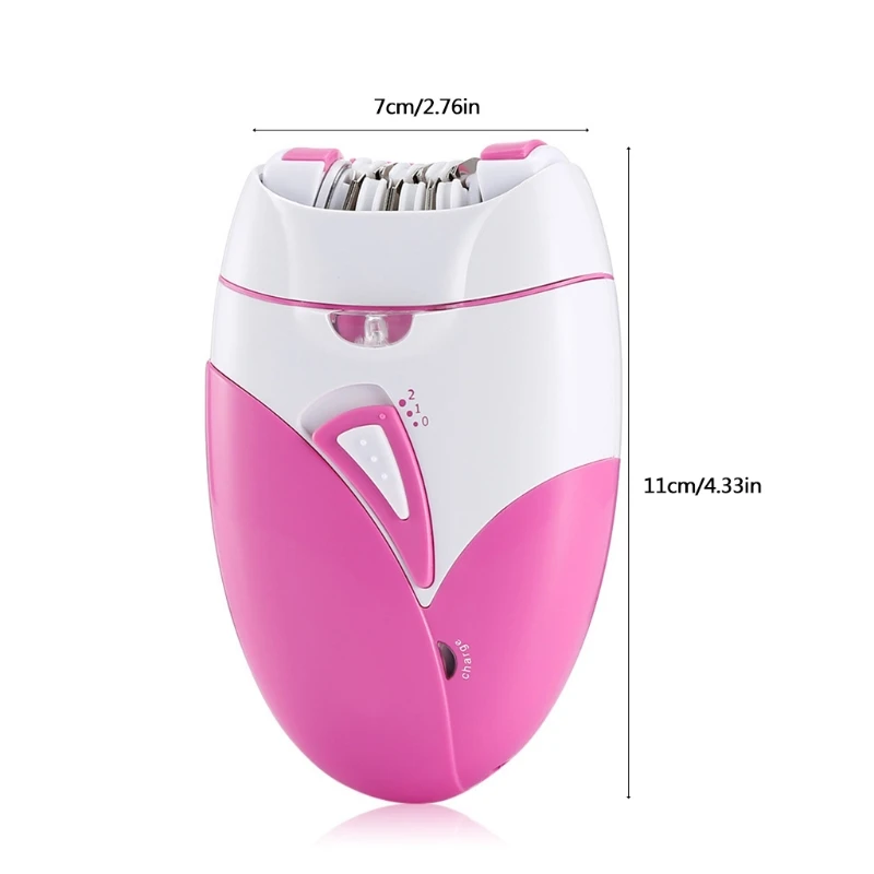 

1 Set Beauty Smooth, Silky Deluxe Rechargeable Epilator with Lights,Compact Hair Removal Machine for Legs Bikini Shaving