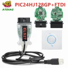 Сканер диагностический ELM327, J2534, Mazda Focom, V2.3.8, ELS27, Forscan PIC24HJ128GP + FTDI