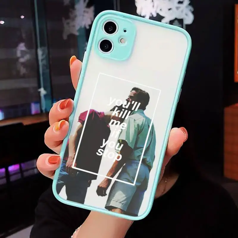 

Call Me by Your Name Phone Cases Matte Transparent for iPhone 7 8 11 12 s mini pro X XS XR MAX Plus cover funda