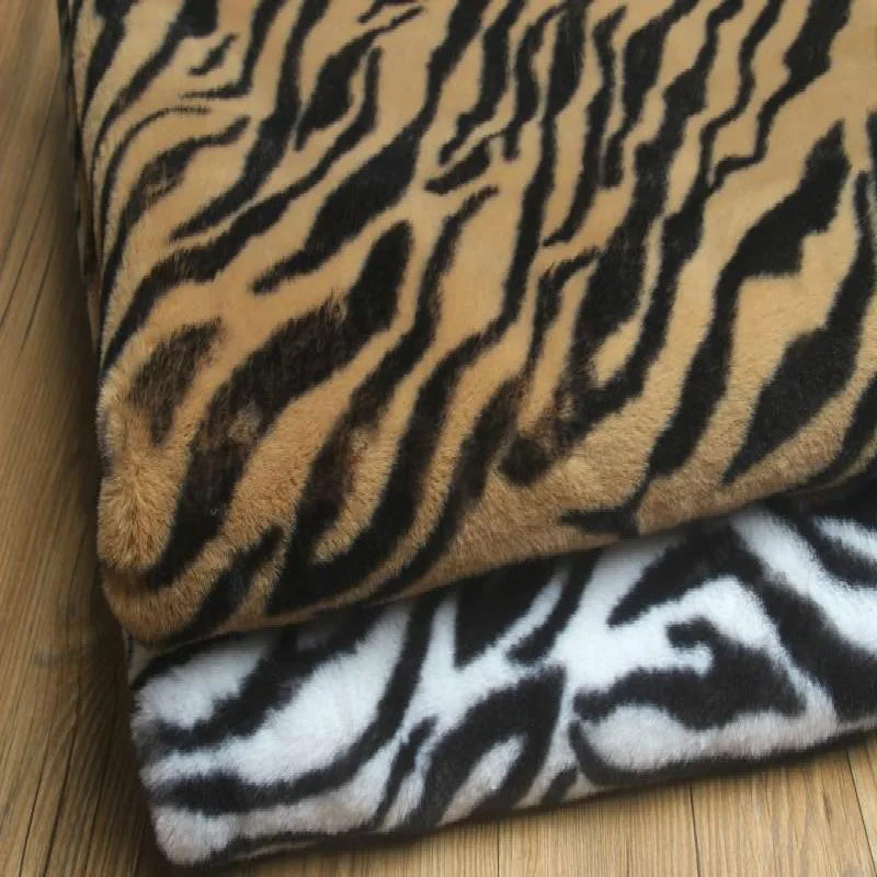 Костюм из искусственного меха кролика с принтом тигра и зебры 1 м | Дом сад