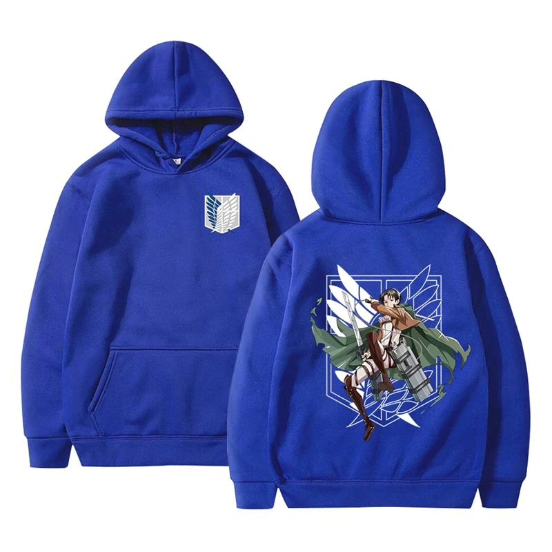 

Anime Attack on Titan Hoodie Cosplay Costume Shingeki no Kyojin Scouting Legion Jacket Daily Casual Hooded Sweatshirts
