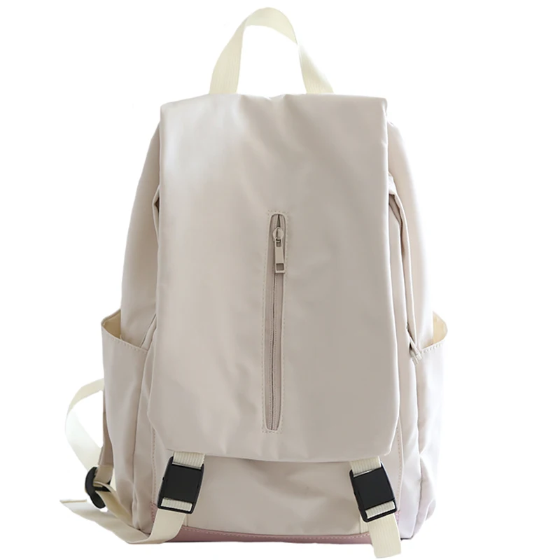 

Female Solid Color Backpack Women Small Fresh Shoulder School Bags for Girls College Student Simple Woman Backpack Japanese 2020