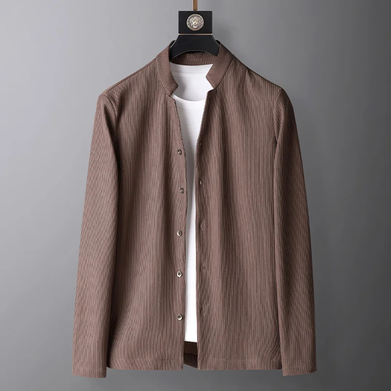 

Fashion casual suit men's cotton and linen simple and handsome men's European and American spring and autumn jacket and trousers