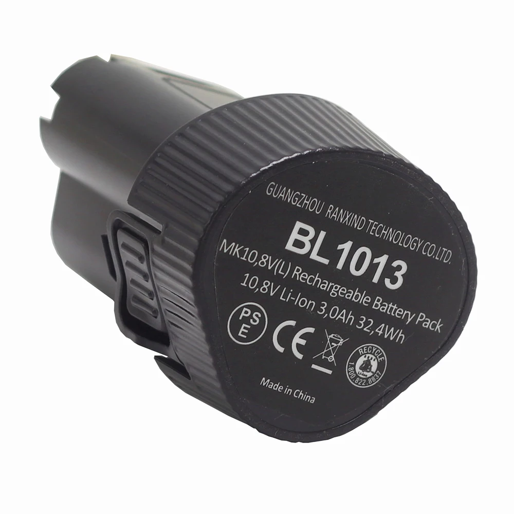 Doscing 2 шт. 10 8 V 3000 мА/ч литий Батарея Замена для Makita BL1013 TD090D TD090DW LCT203W LCT204 194550-6 MUS052D |