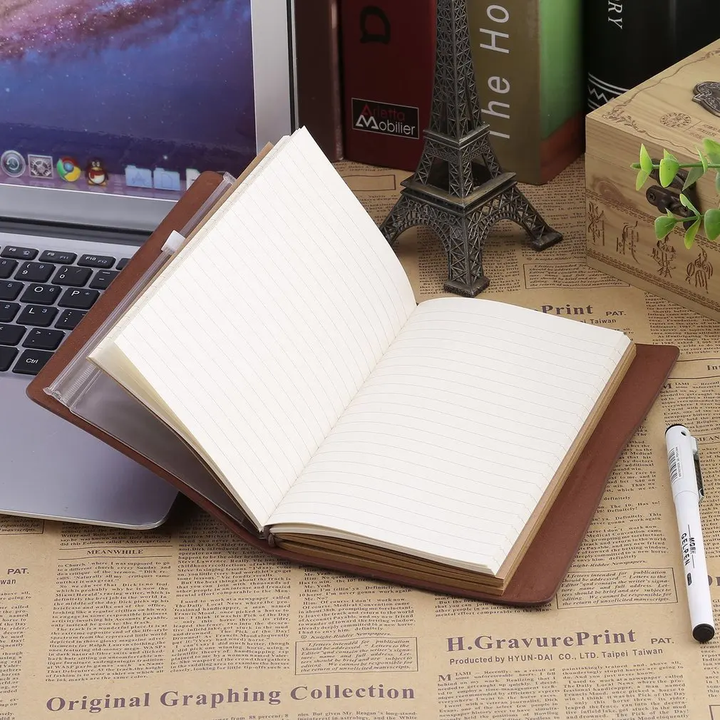 Лидер продаж блокнот из 100% натуральной кожи ручной работы винтажный дневник