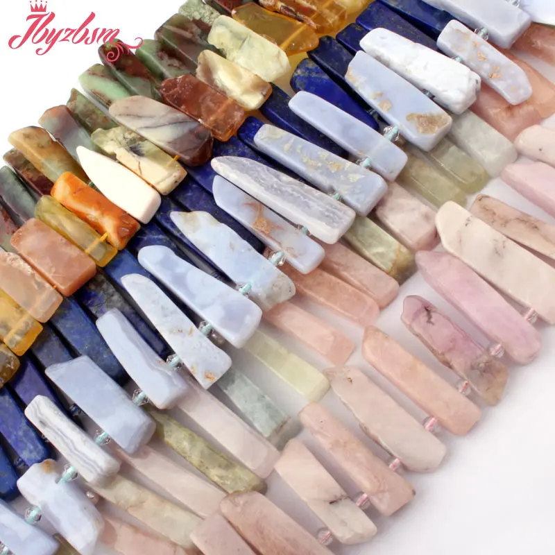 5x10 7x33mm Charoite опал кварц Агатовая палочка рыхлый натуральный камень бусины для DIY