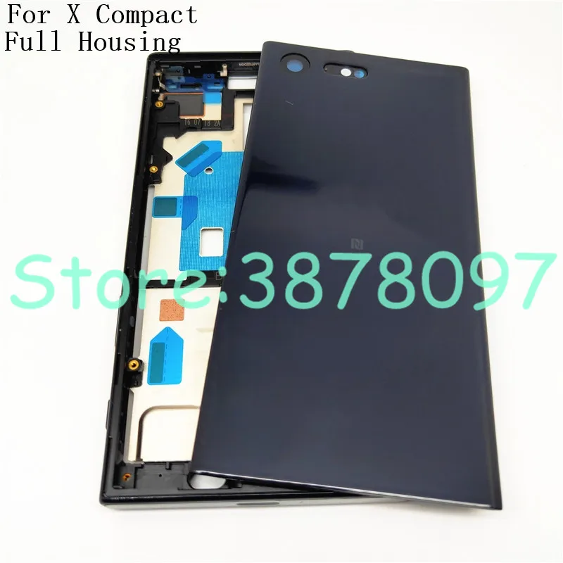 Оригинальный Полный корпус средняя передняя рамка Корпус для Sony Xperia X Compact F5321 с