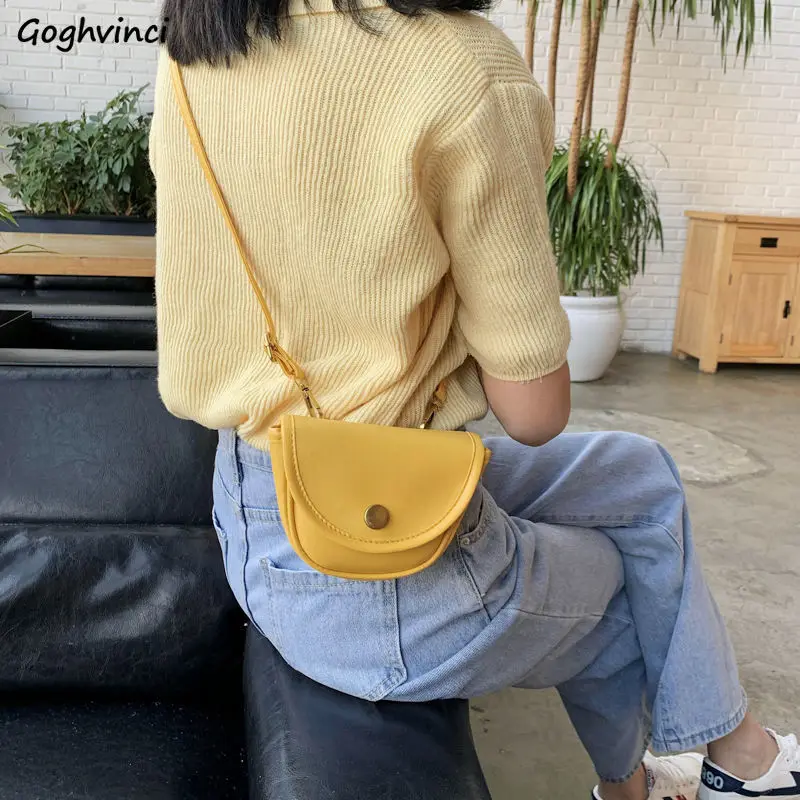 

Сумка кросс-боди Женская в Корейском стиле, однотонная мини-сумочка из искусственной кожи, Стильная Милая шикарная сумка на плечо в стиле Ins ...