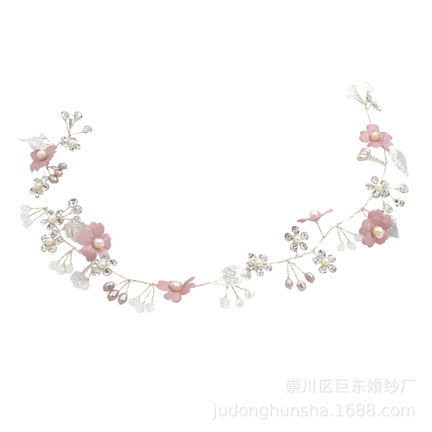 

Le Liin Freshwater Pearl Bride Hair Vine Wedding Hair Jewelry Bride Headpiece