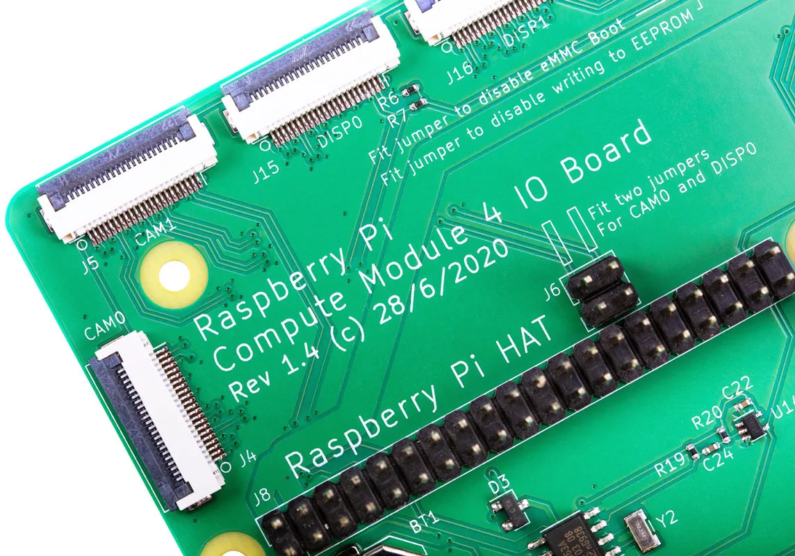 Компьютерный модуль CM4IO Raspberry Pi плата ввода-вывода 4 BCM2711 ARM Cortex-A72 не содержит