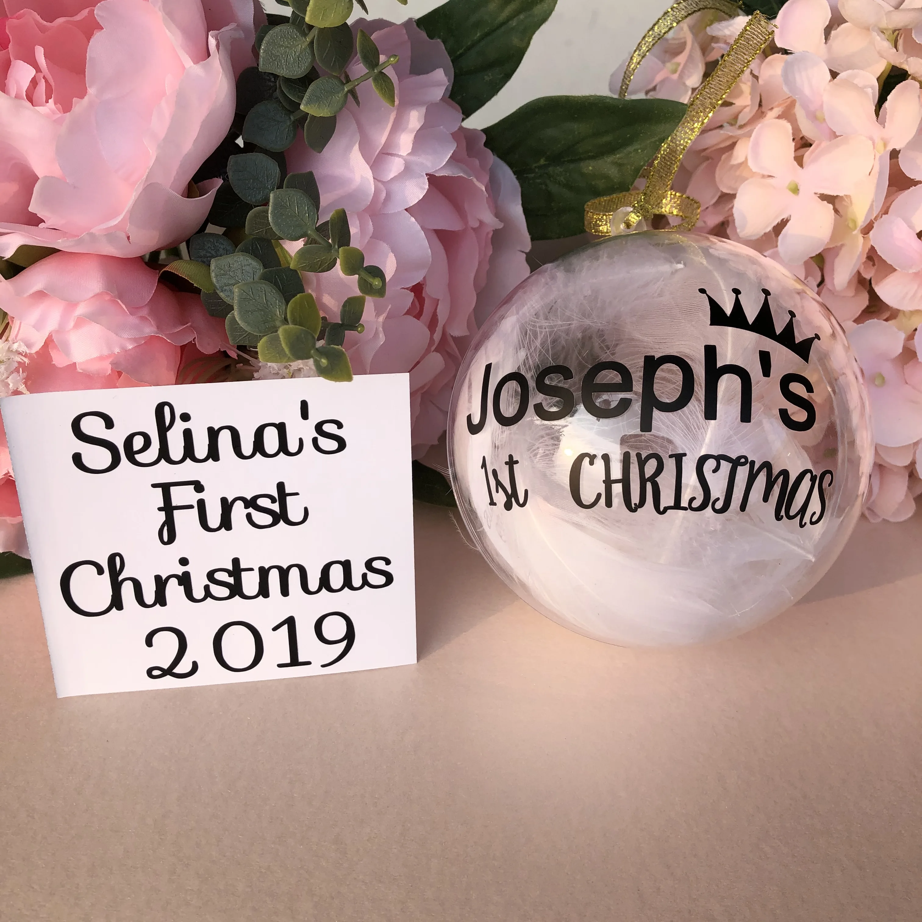 Персонализированные виниловые наклейки с именем для детей первый