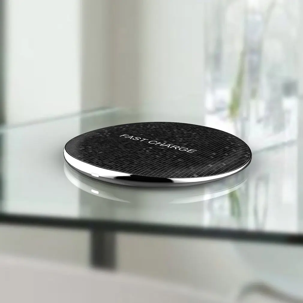 Qi интеллигентая (ый) быстрой смены ультра тонкий QX130F 10W 360 градусов Беспроводной