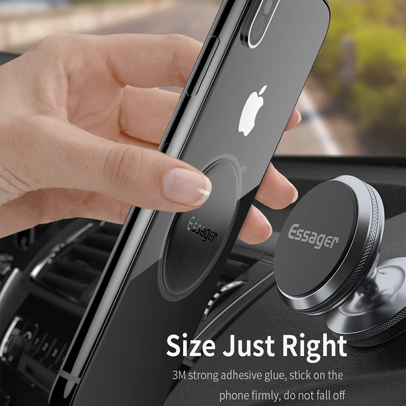 Магнитный держатель для телефона Essager автомобильная металлическая пластина