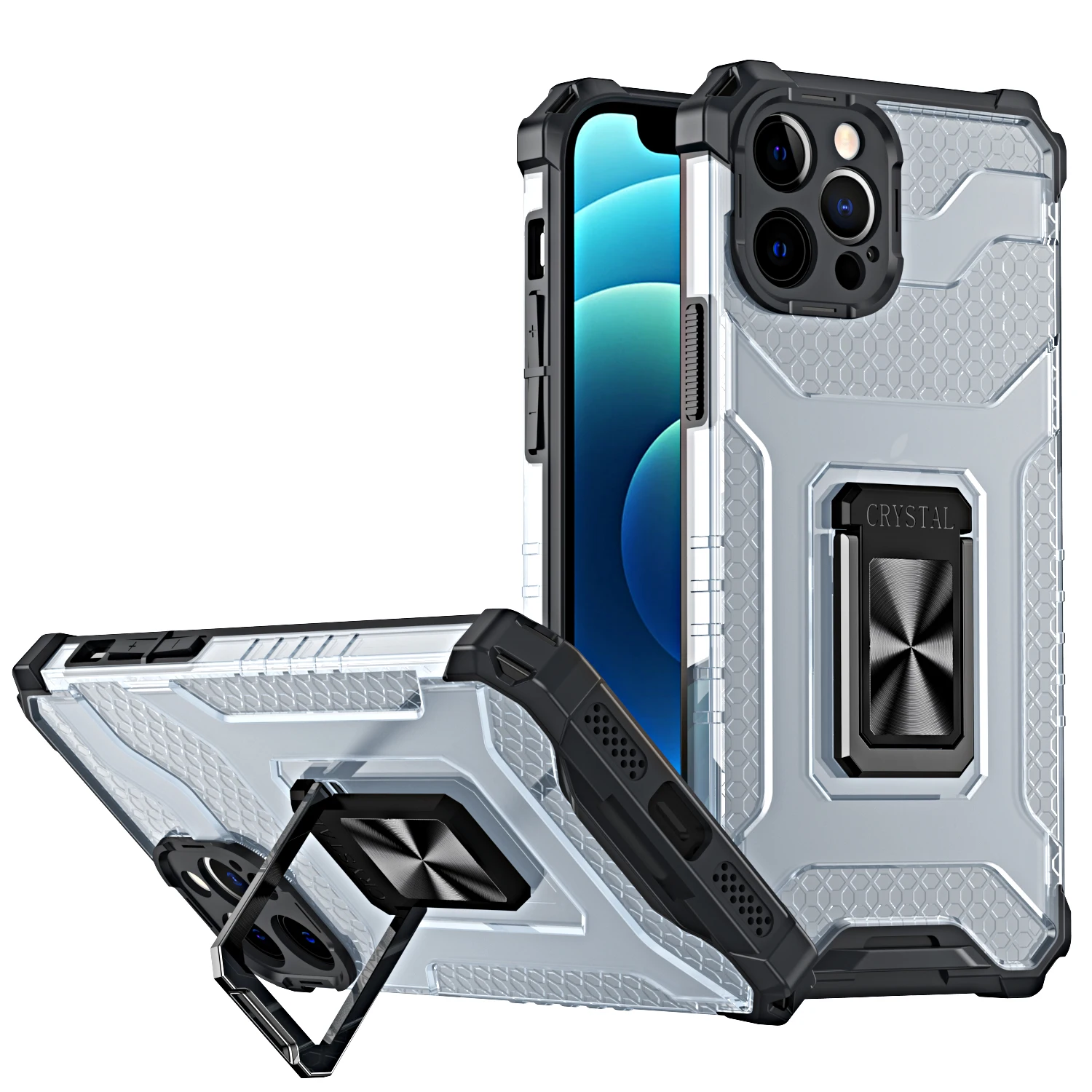 

Car Magnetic Kickstand Protection Back PC Phone Case For Samsung Galaxy S21 Plus Ultra FE Fashion Shockproof Armor Rugged Cover