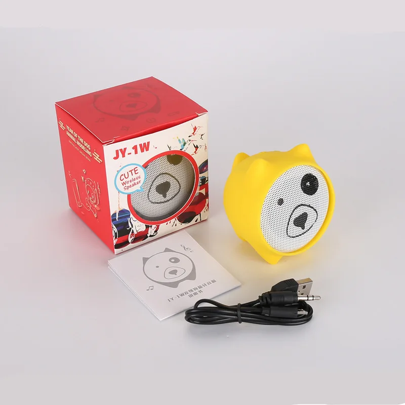 

Creative new cartoon bluetooth speaker TWS couplet wireless hands-free call mini speaker