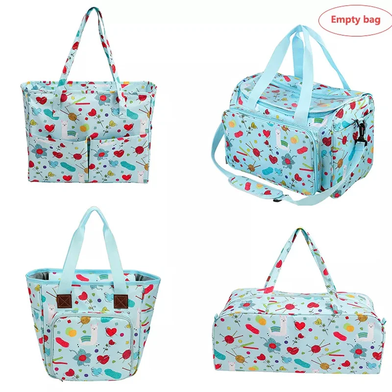 

Crochet Bag For Yarn Knitting Needle Bag New Arrival Print Bag Knitting Needle Organizer Sewing Organizer Bag DIY Holder Knitted