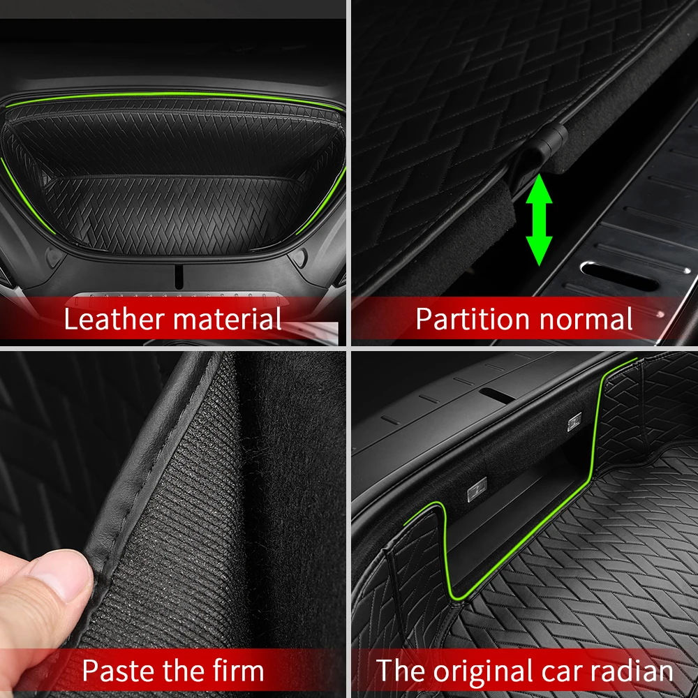 Коврик для багажника Tesla model X accessories/автомобильные аксессуары 2016-2021 tesla three