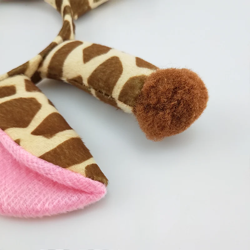 Giraffe Animal EAR Headband Tie Tail Birthday Gift Party Favor Halloween Costume for Kids Christmas Props - Girls, Boys, and Men image 6