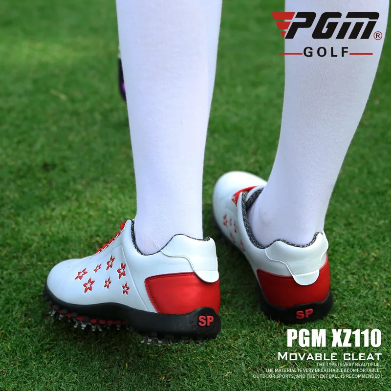 Ms PGM производители продают обувь для гольфа водонепроницаемая ногтей печатные