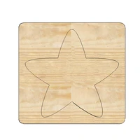big size christmas whole stars cutting dies wood dies suitable for common die cutting machines on the market