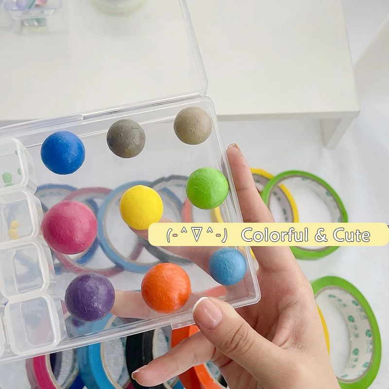 Липкая шариковая лента карамельных цветов игрушка для снятия стресса клейкая