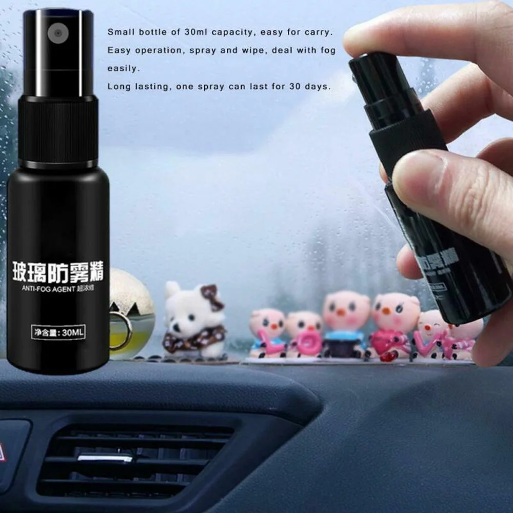 Winter Car Maintenance Window Rearview Mirror Anti-Fog Defogging Agent Coating Anti-Fogging Agent