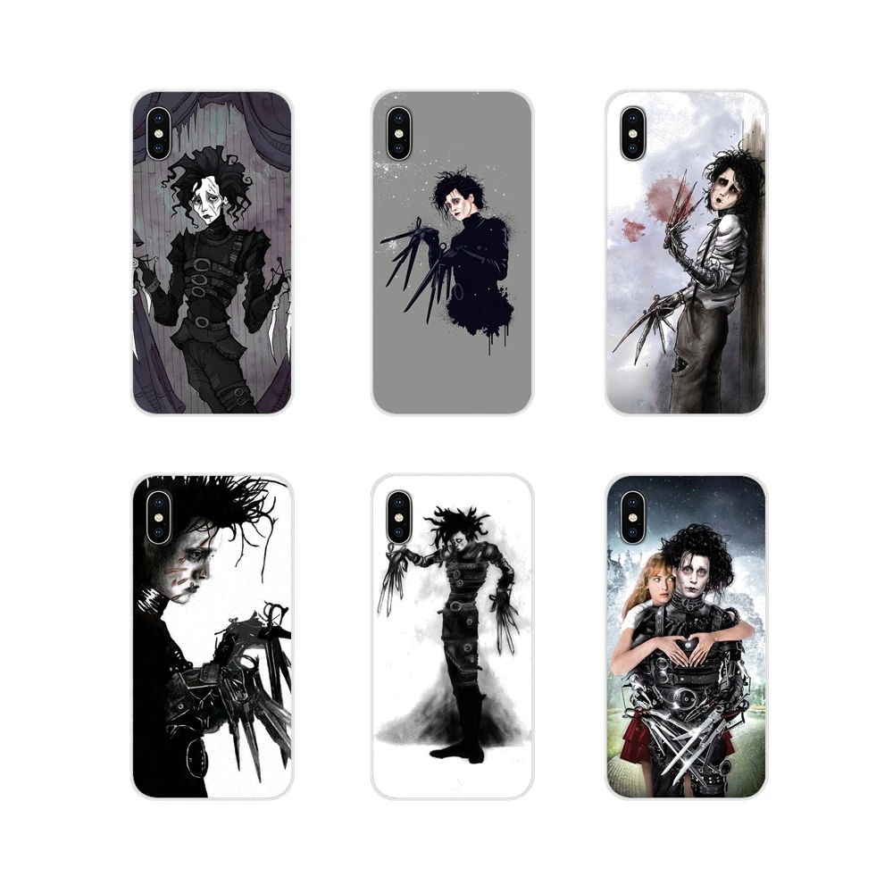 Edward Scissorhands для Xiaomi Mi4 Mi5 Mi5S Mi6 Mi A1 A2 A3 5X 6X 8 CC 9 T Lite SE Pro аксессуары чехлы телефонов |