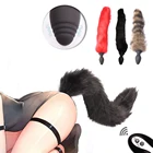 Игрушки для интима, Анальная пробка, заряжаемый хвост лисы, Вибрирующая игрушка для взрослых 5