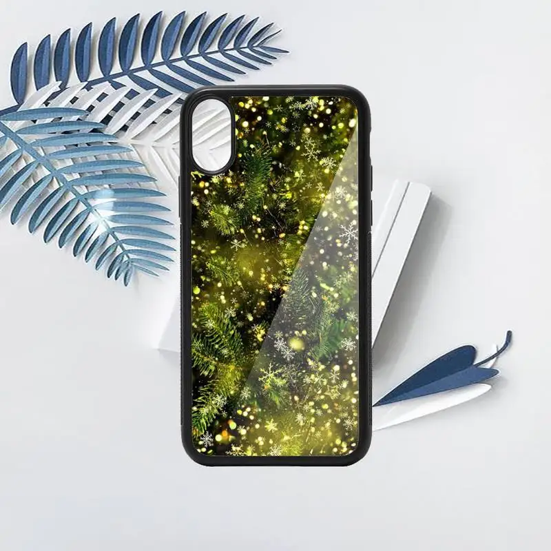 

Christmas tree snowman new year Phone Case PC for iPhone 11 12 pro XS MAX 8 7 6 6S Plus X 5S SE 2020 XR
